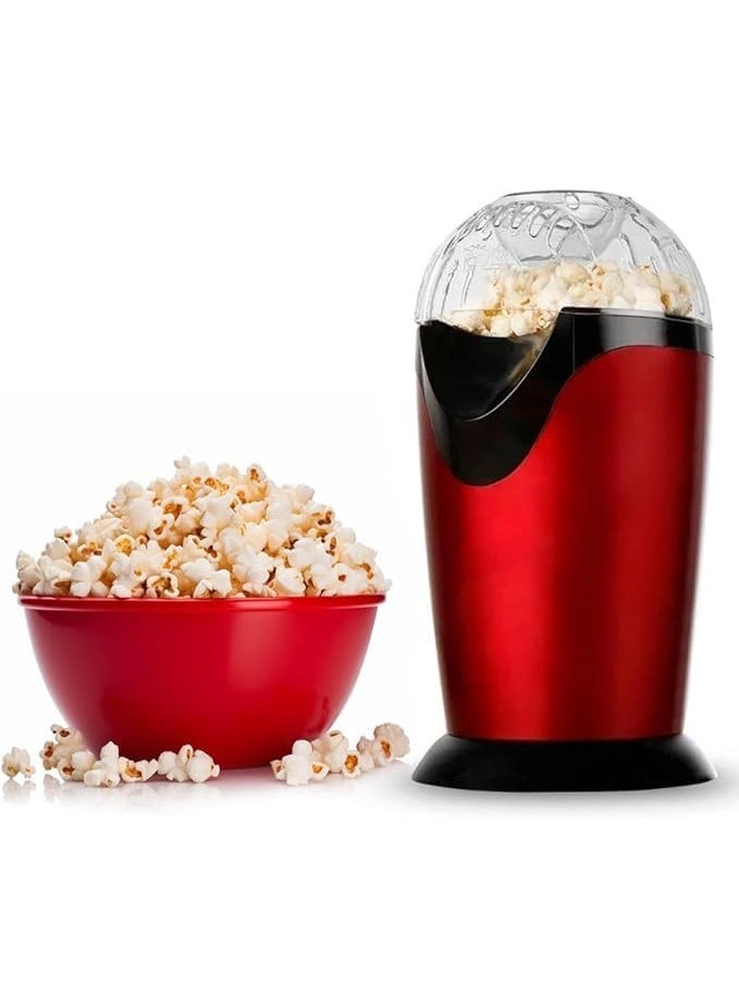 الة الفشار بالهواء الساخن السريع من ميني، الة الفشار خالية من الزيوت ومثالية لمشاهدة الافلام واقامة الحفلات في المنزل - Image 1